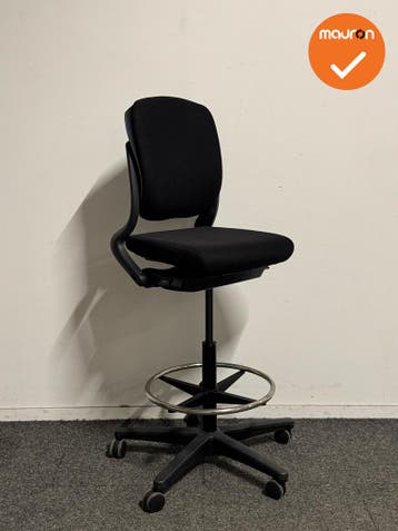 Ahrend 230 Baliestoel  - Medium rug - nieuwe zwarte stofferi, Zakelijke goederen, Kantoor en Winkelinrichting | Kantoormeubilair en Inrichting