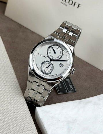 Korloff - Automatic Regulator Date White - 04WA1470009 -