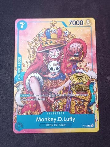 One Piece - 1 Card - One Piece - Monkey D. Luffy, Nieuw