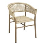 Stoelen | FLORENCE | Aluminium Rotan/Aluminium | Naturel |, Verzenden, Nieuw in verpakking
