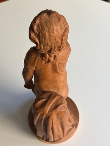 Lecorney - Statuette, La bêtise - 26.5 cm - Terre cuite -, Antiek en Kunst