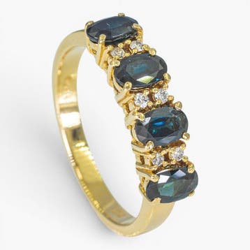 Sans prix de réserve - Bague - 18 carats HRD Antwerp, Or, Handtassen en Accessoires, Nieuw