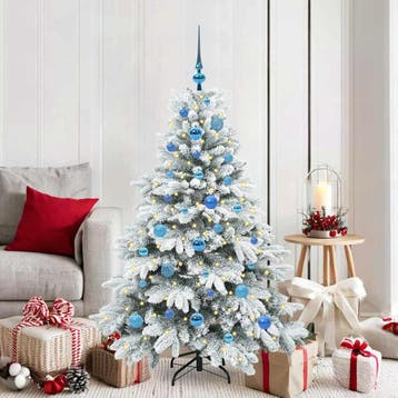 vidaXL Kunstkerstboom met 150 LED met standaard Wit 150 cm, Verzenden