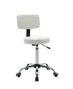 Alora - Tabouret Comfort - Zadelkruk - Wit - Kruk -, Nieuw