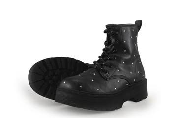 Skechers Veterboots Meisjes in maat 31 Zwart, Verzenden, Jongen of Meisje, Schoenen, Skechers