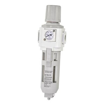 1200 l/m Filtre-régulateur G1/4 0,5-8,5bar Auto-drain -, Verzenden