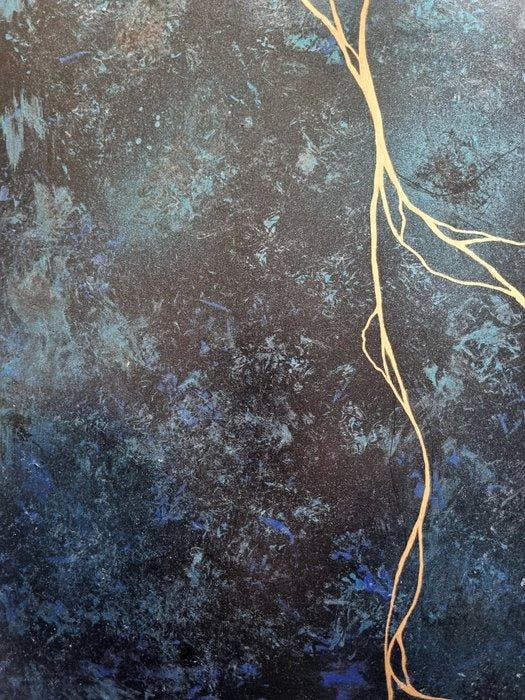 Javi Villarroel Seoane - Golden Seams, Antiek en Kunst, Kunst | Schilderijen | Modern