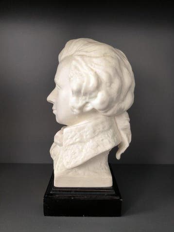 Goebel - Bochmann - Figuur - Goebel biscuit porcelain bust,, Antiek en Kunst