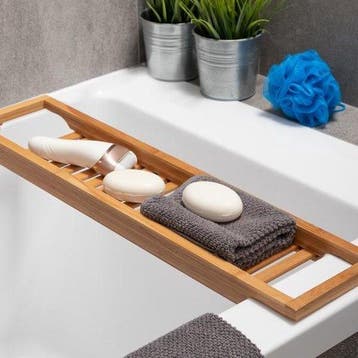 2dekans | Excellent Houseware Badrek van bamboe hout - 64 x, Ophalen of Verzenden, Nieuw
