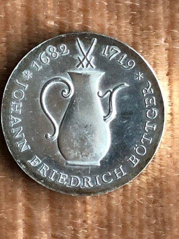 Duitsland, Democratische Republiek 10 Mark 1969 A – 250.