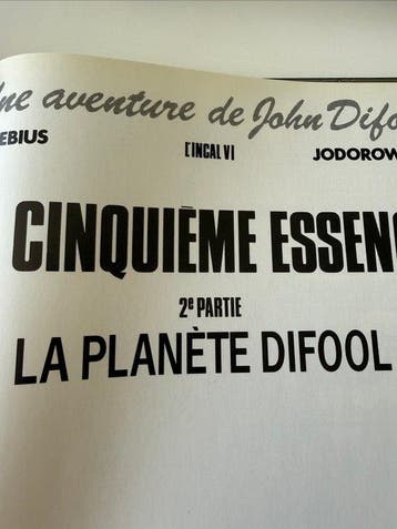 John Difool T6 + dédicace - C - 1 Album - Herdruk - 1995, Livres