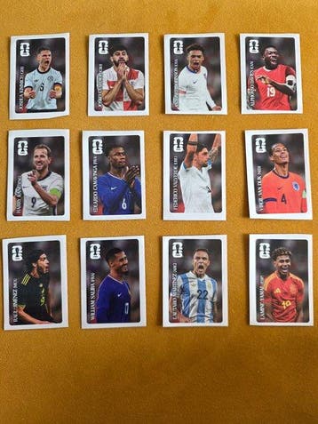 2026 Panini - Coca Cola World Cup 2026 - 5 Ensemble complet, Collections
