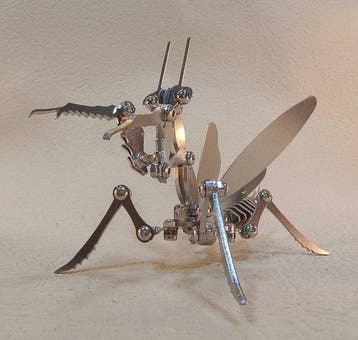 Ornement décoratif - Art steampunk des insectes