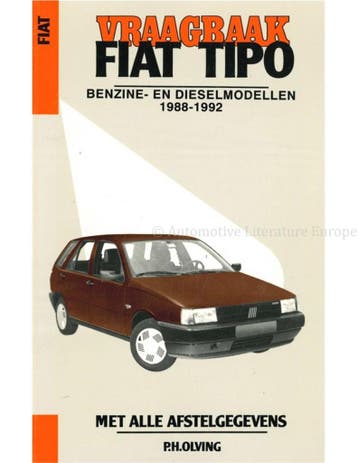 1988-199, FIAT TIPO, 1.4 | 1.6 | 1.7D | 1.9D | 1.9TD, BENZ.., Ophalen of Verzenden