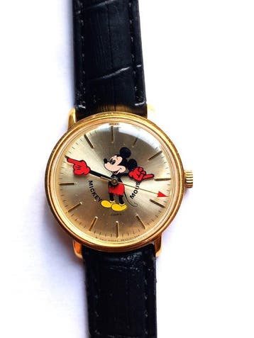 Mickey Mouse - Bradley Time Swiss - Homme - 1980-1989, Verzamelen, Nieuw