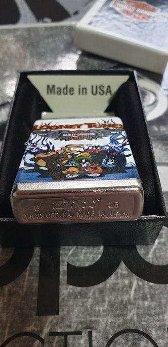 Zippo - Original Zippo Rarität Harley Davidson Motor Cycles, Verzamelen, Nieuw