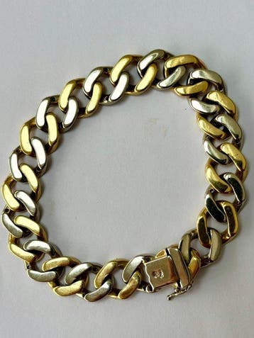 Armband - 18 karaat Geel goud, Witgoud, Nieuw