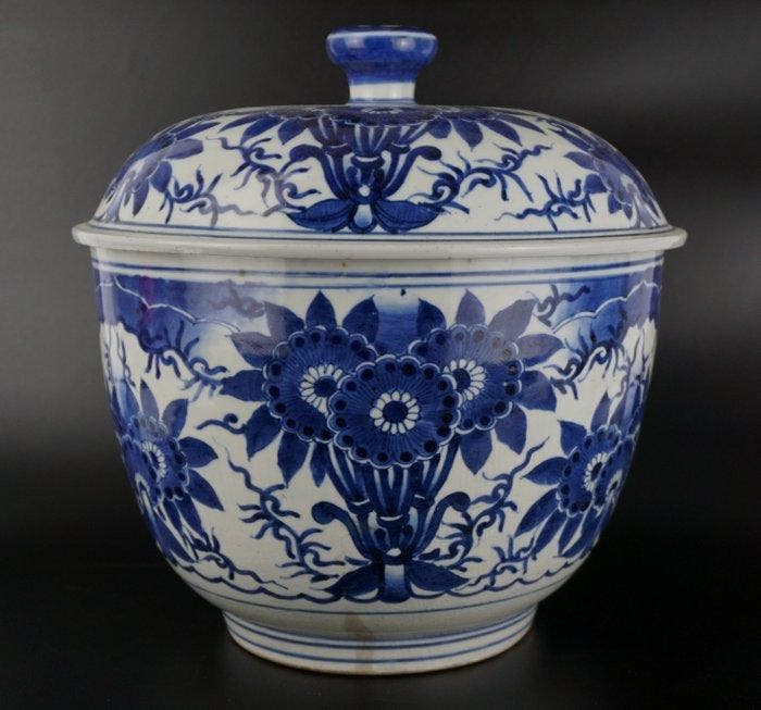 Pot - Porcelaine - Tureen Edo, grande et fine, Antiek en Kunst, Antiek | Overige Antiek