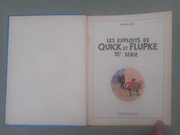 Quick et Flupke 10e série - Les exploits de Quick et Flupke, Nieuw