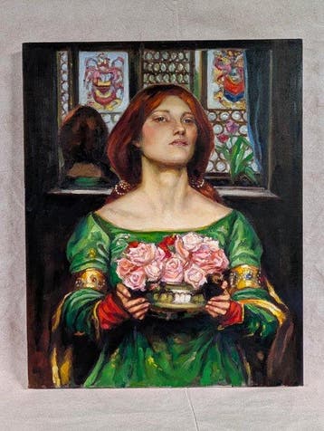 Italiaanse school (XX) - Cogli le rose finché puoi - da John