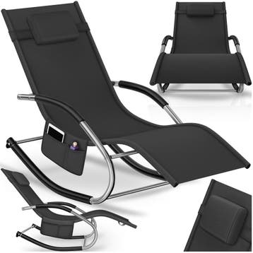 Ligstoel Taya, ergonomisch, schommelfunctie, Tuin en Terras, Tuinsets en Loungesets, Verzenden, Nieuw