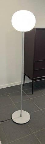 Flos - Lamp - GLO-BALL FLOOR 2 - Aluminium, Glas
