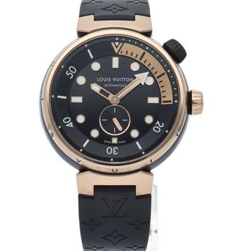 Louis Vuitton - Tambour Street Diver Black Blaze Watch -