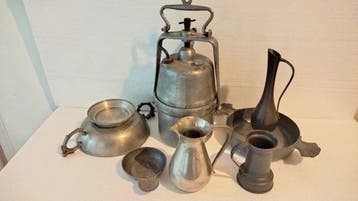 Française - Keukencontainer (7) - Glasblazen lamp, vuur 1 en