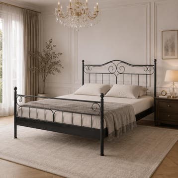 Van Schaik Nexo Metalen Bed - 120 x 210, Nieuw