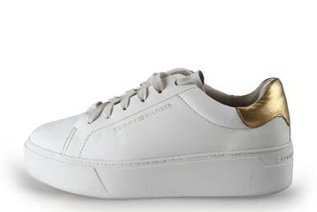 Tommy Hilfiger Sneakers in maat 36 Wit, Verzenden, Wit, Sneakers, Gedragen