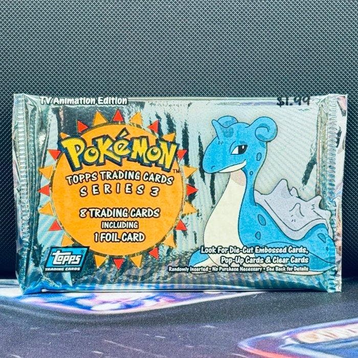 Pokémon Booster pack - Topps Trading Cards Series 3 2000, Hobby en Vrije tijd, Verzamelkaartspellen | Pokémon