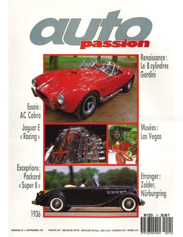 1987 AUTO PASSION TIJDSCHRIFT 11 FRANS, Nieuw