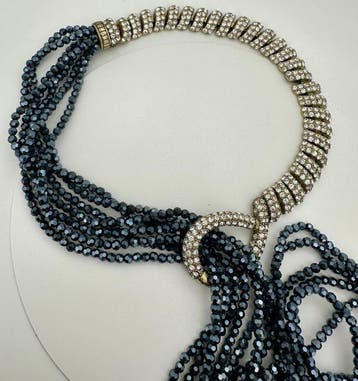 Heidi Daus - Longueur opéra à plusieurs rangs, perles de