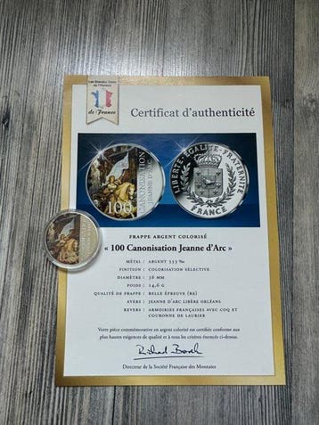 . Frankrijk Lot pièces de monnaies. (Zonder minimumprijs), Postzegels en Munten