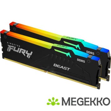 Kingston DDR5 Fury Beast RGB 2x16GB 5600, Verzenden, Nieuw