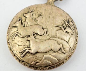 Sanford - Hunters - 17 Jewels Swiss Made pocket watch -, Bijoux, Sacs & Beauté