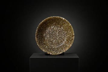 Replica van een oude Romein Glas millefiori schaal