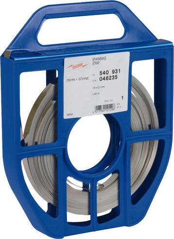 Dehn Stainless Steel Tensioning Strap 14x0.3mm 50m With, Verzenden, Nieuw