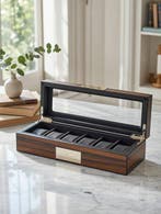 Prestige - Boîte à bijoux - Boîte à montres en bois plaqué, Antiquités & Art