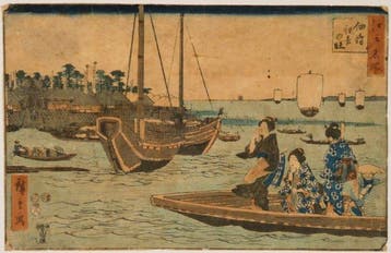 Utagawa Hiroshige /  (1797–1858) Tsukudajima: