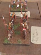 Figuur - Miniature storiche dipinte: opliti etruschi con