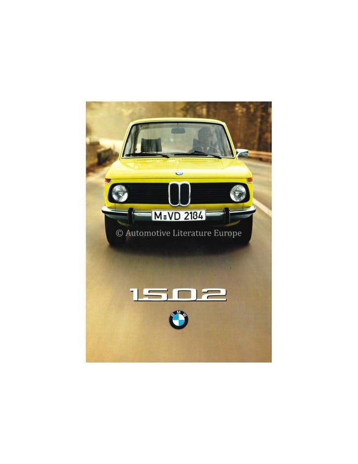 1976 BMW 1502 BROCHURE NEDERLANDS, Livres, Autos | Brochures & Magazines