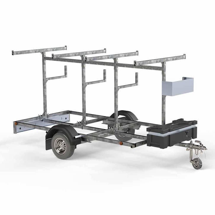 Euroscaffold rolsteiger aanhangwagen 305, Doe-het-zelf en Bouw, Steigers, Overige typen, Nieuw, Ophalen of Verzenden