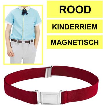 Fako Fashion - Kinderriem Elastisch Magnetisch - Elastische, Verzenden, Nieuw