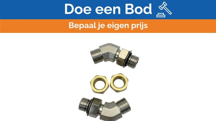 Bieden: SeaStar Solutions Hydraulic Steering Couplings Set, Sports nautiques & Bateaux, Accessoires navigation, Enlèvement ou Envoi