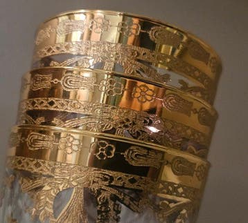 ISMIE showroom - Drinkservies (6) - kostbare collectie