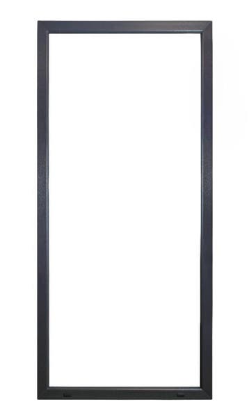 PVC vast b100xh215 cm Antraciet, Gevelraam of Ruit, 80 tot 120 cm, Nieuw, Ophalen of Verzenden