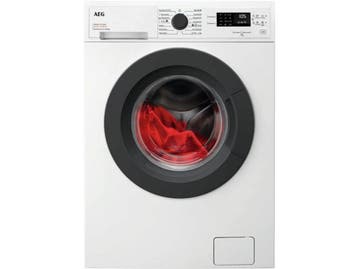 AEG LWK6A50680 - Voorlader - Vrijstaand - Wit - Duits, Electroménager, Verzenden