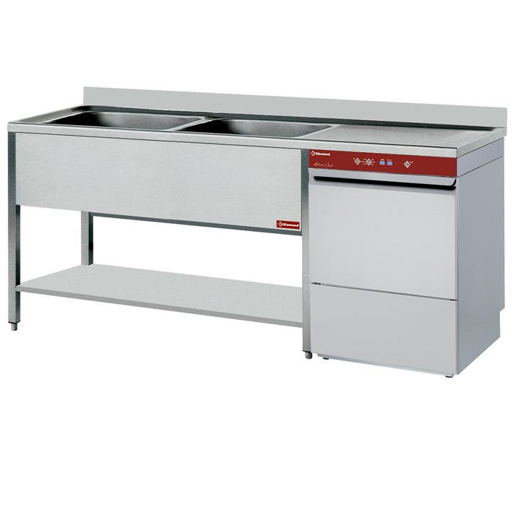 Vaatwasser | Spoeltafel Links | 500x500mm Mand | 400V |, Zakelijke goederen, Horeca | Keukenapparatuur, Nieuw in verpakking, Verzenden