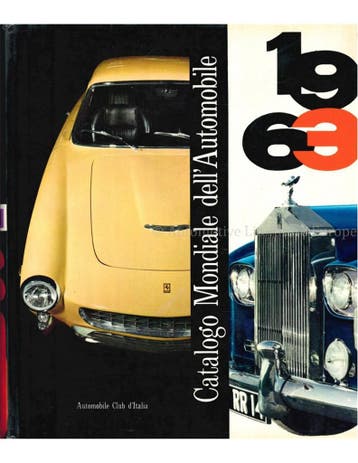 1963 CATALOGO MONDIALE DELLAUTOMOBILE (AUTOMOBILE CLUB